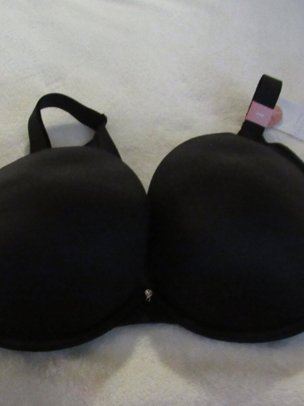 Cacique Black Boost Plunge Bra 44B NWT